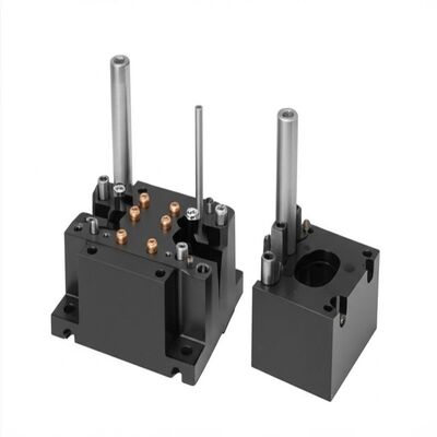 Precision Injection Molding Services Using EDM Equipment and Black Customized Color with ±0.01 Mm Tolerance